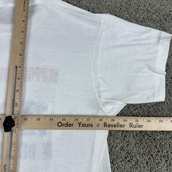 Vintage Support Our Troops Desert Storm Shirt Mens Large Screen Stars USA 90s - Picture 8 of 12